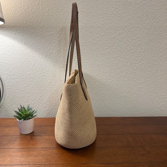 ERIC JAVITS New York Squishee  Bag Natural - Picture 3 of 11